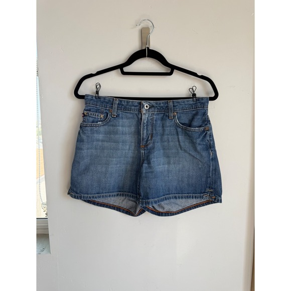Polo Ralph Lauren Pants - Vintage Polo Ralph Lauren Denim Shorts USA Flag Tab 100% Cotton Jean Shorts 4